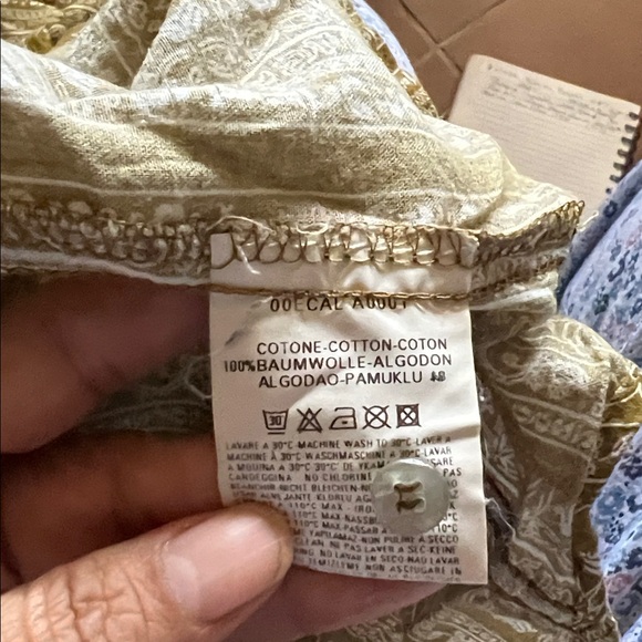 Diesel mustard Cotton Fabric size L women’s western style‎ pearl snap vintage. - Picture 6 of 12